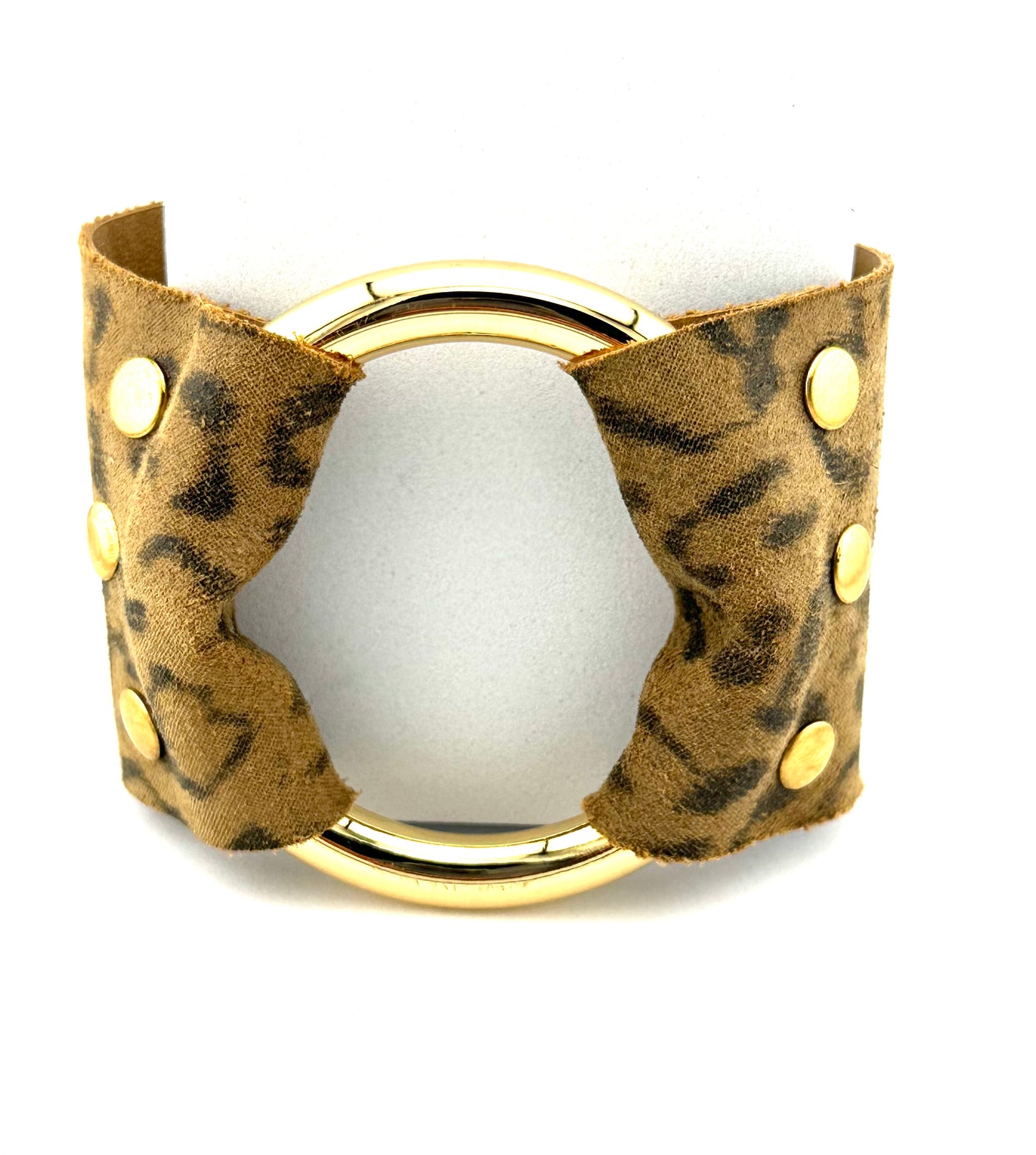 The Hampton XL Leopard Cuff