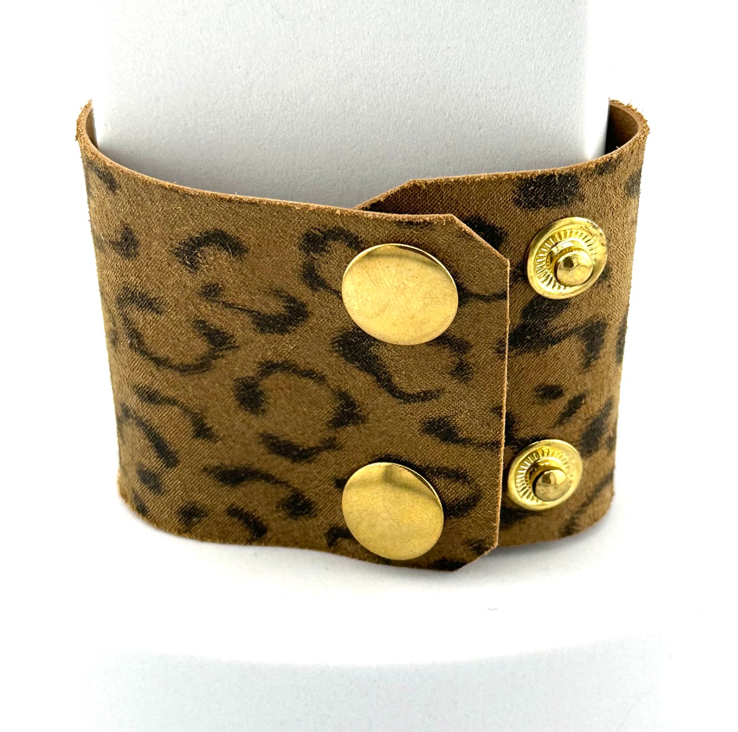 The Hampton XL Leopard Cuff